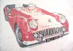 Epreuve d'artiste - Triumph TR3